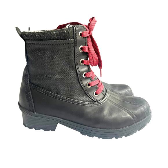 Kodiak Women’s Iscenty Arctic Grip Vibram Waterproof Winter Boots Black 7 - Picture 1 of 16